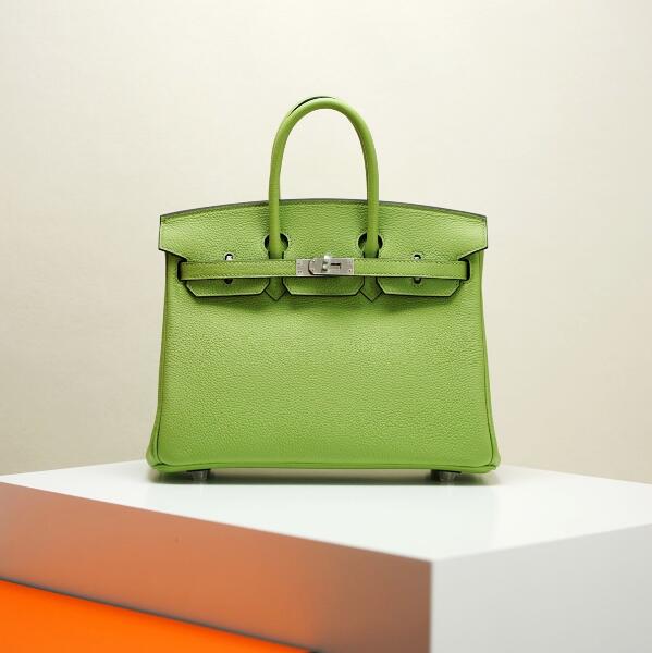 【エルメス HERMES】バーキン25 アニスグリーン トゴ ゴールド金具（100％手縫）